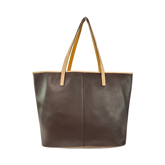 Coach Metro Tote F24341 Brown PVC Leather Trim Shoulder Bag Missing Hangtag - Picture 5 of 16